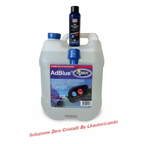 Kit adblue lubex 10l additivo liqui moly anticristallo lbautoricambi