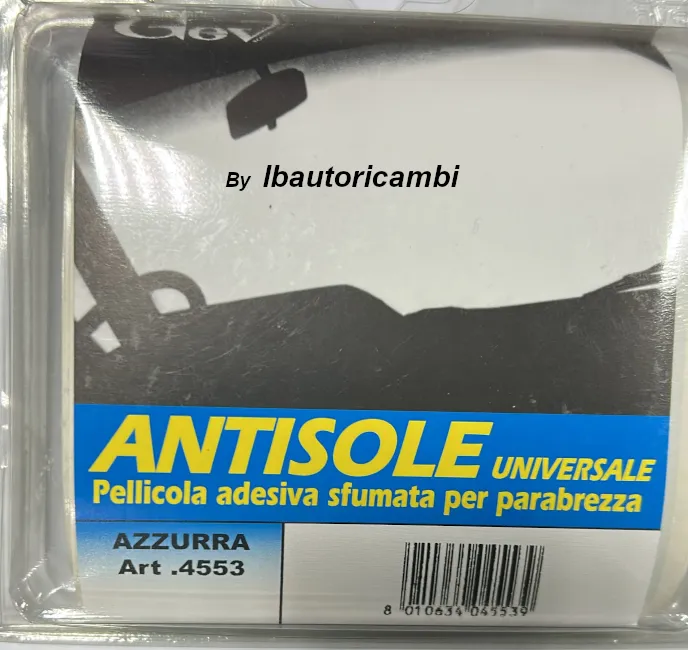 Pellicola antisole parabrezza