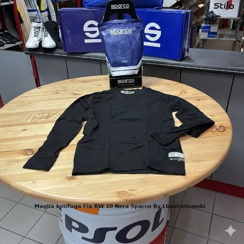 Maglia sparco rw 10 shield pro nera sm fia 8856 2018