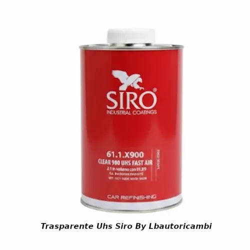 Trasparente siro 900 uhs fast air lbautoricambi