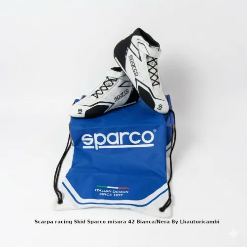 Scarpe racing sparco skid misura 42 fia 8856 2018 lbautoricambi